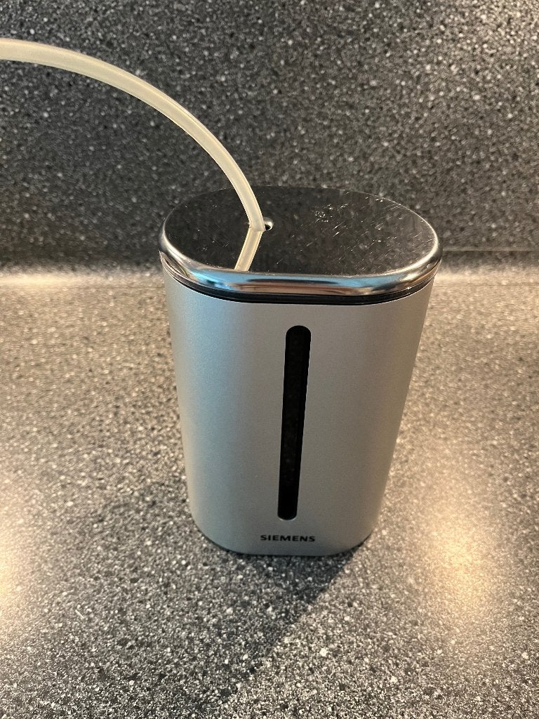Melkreservoir Siemens koffiemachine, Melkaccessoire, Ophalen of Verzenden, Zo goed als nieuw, Siemens