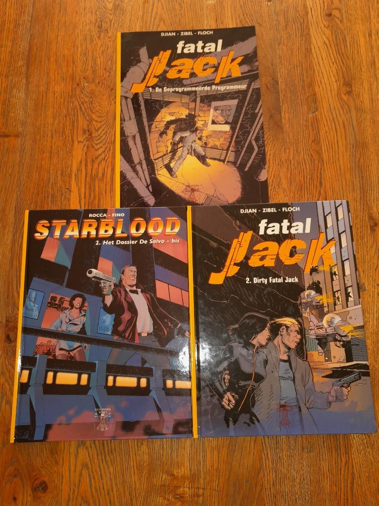Stripboeken, Fatal Jack, Meerdere stripboeken, Ophalen of Verzenden, Gelezen