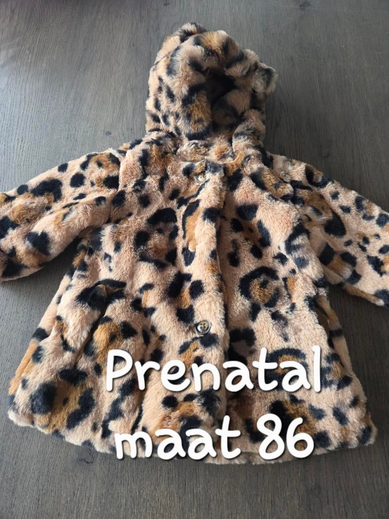 Prenatal Leopard Jas Maat 86, Kinderen en Baby's, Babykleding | Maat 86, Meisje, Ophalen of Verzenden, Zo goed als nieuw, Prenatal