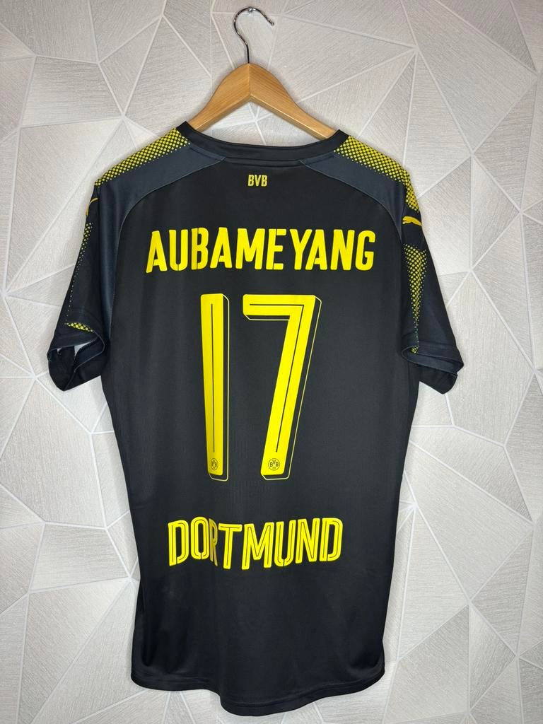 Borussia Dortmund Uit 2017/2018 Aubameyang, Maat M, Ophalen of Verzenden, Zo goed als nieuw, Shirt