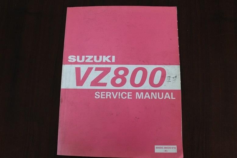 Suzuki VZ800 V 1997 motorcycle service manual VZ 800, Motoren, Handleidingen en Instructieboekjes, Ophalen of Verzenden, Suzuki