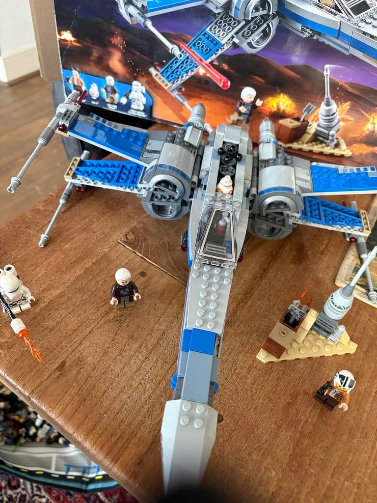 Lego Star Wars Resistance X-Wing Fighter 75149, Ophalen of Verzenden, Zo goed als nieuw, Complete set, Lego