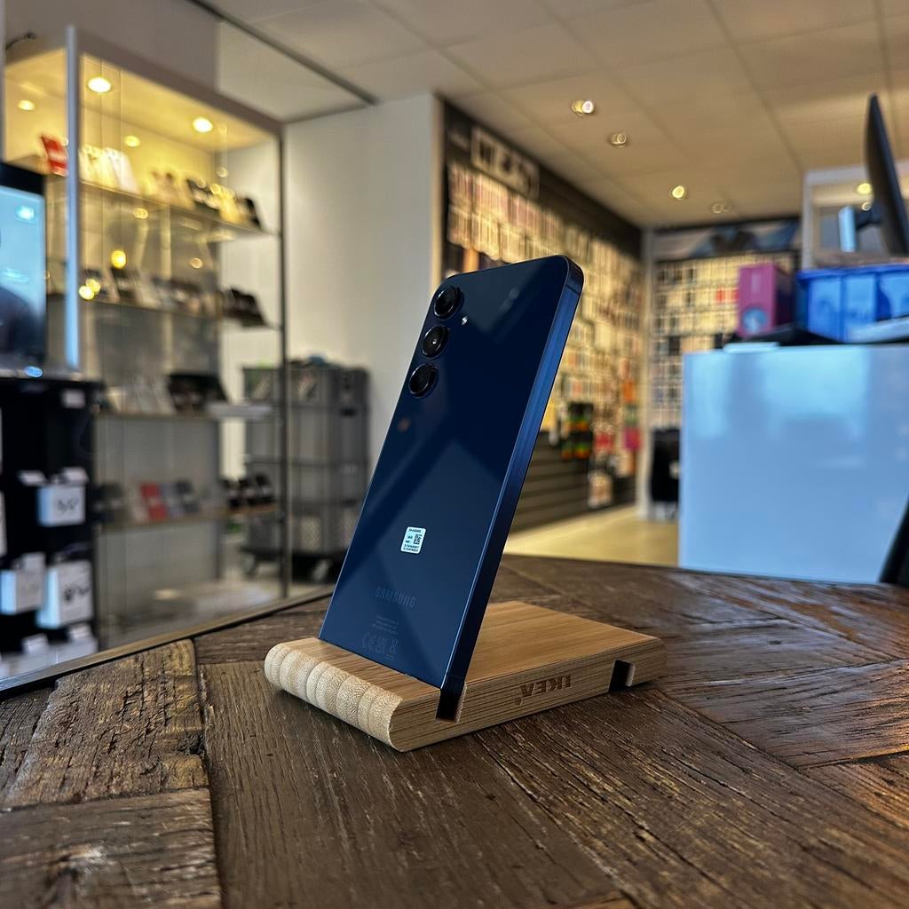 Samsung Galaxy A55 128GB - als Nieuw - incl Garantie, Samsung, Blauw, Touchscreen, Ophalen of Verzenden