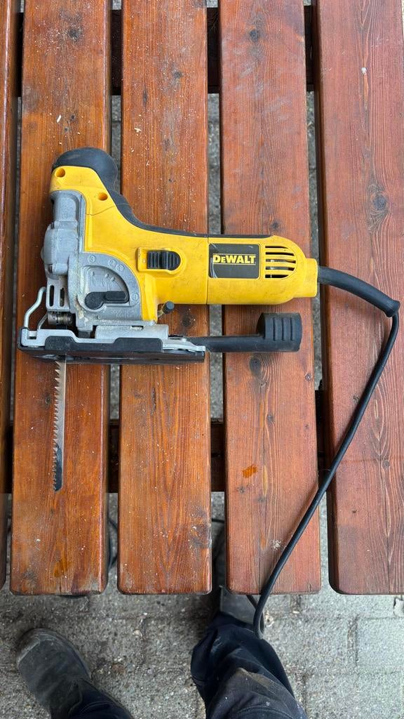 DeWalt DW333K-QS Decoupeerzaag - Topconditie!, Gebruikt, 600 tot 1200 watt, Ophalen of Verzenden, Decoupeerzaag
