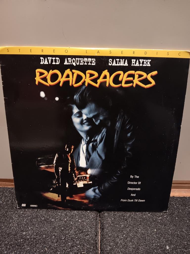 Laserdisc  roadracers, Ophalen of Verzenden, Zo goed als nieuw, Overige formaten