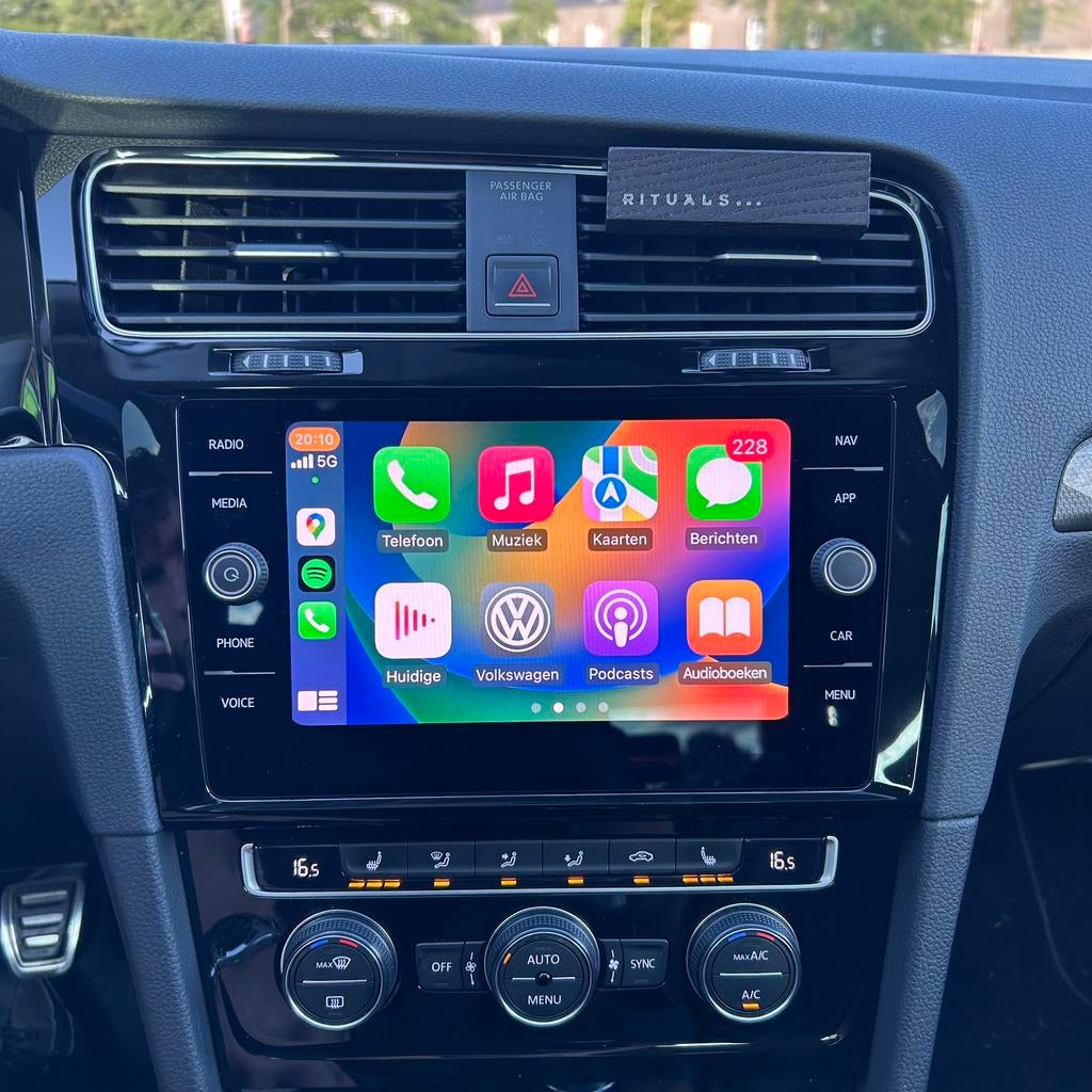 Golf 7.5 8” CarPlay scherm (discovery) + MIB2 + montage, Ophalen, Nieuw