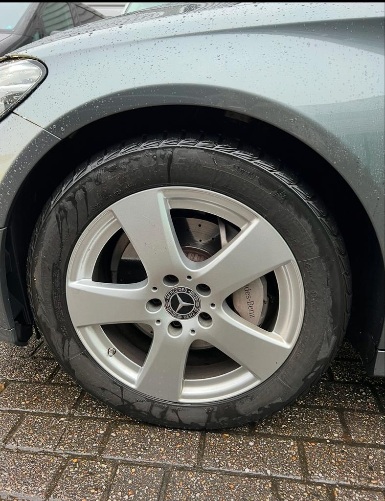Winter Banden en velgen 225/50/17, Gebruikt, Verzenden, Banden en Velgen, 17 inch