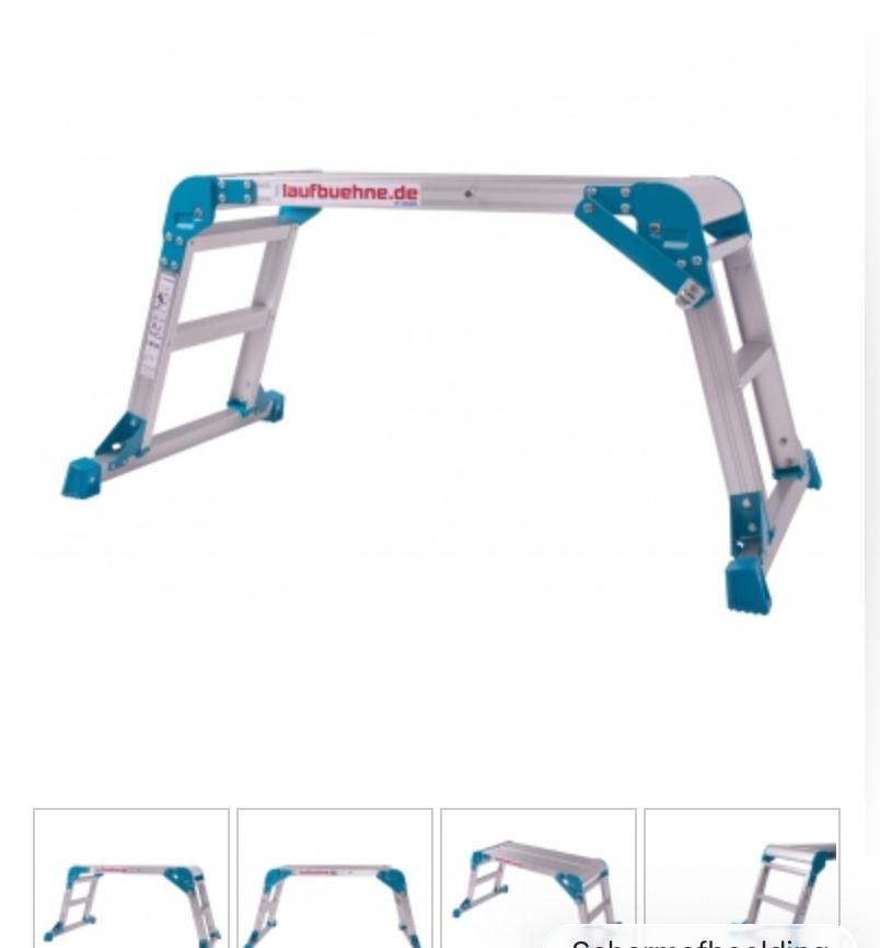 Werkplatform 49 cm.hoog inklapbaar/stabiel/veelzijdige inzet, Doe-het-zelf en Verbouw, Steigers, Ophalen, Zo goed als nieuw, Overige typen