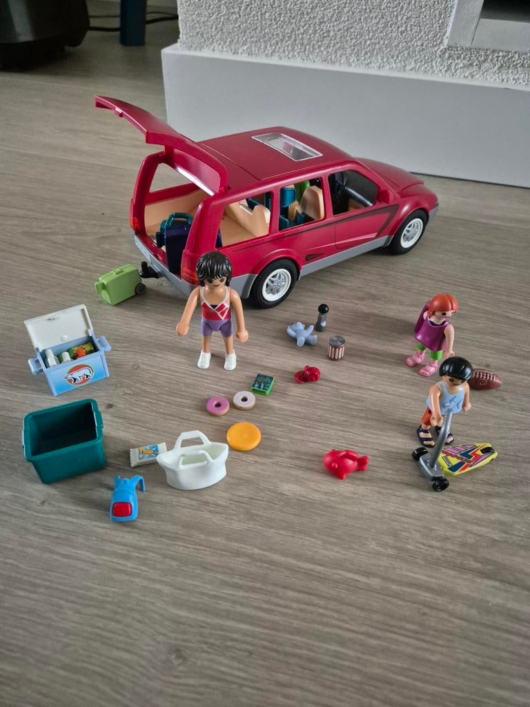 Playmobil Summer Fun Gezinswagen 9421, Kinderen en Baby's, Speelgoed | Playmobil, Ophalen of Verzenden, Zo goed als nieuw, Complete set