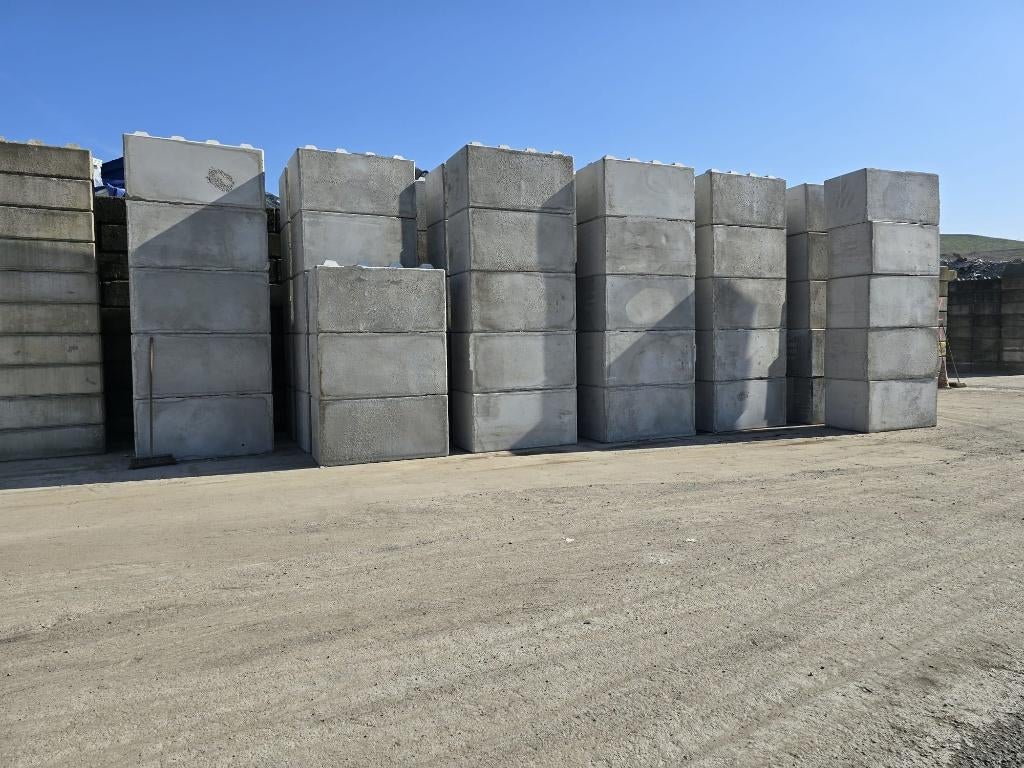 Betonblokken, Legioblokken, Stapelblokken, Ophalen of Verzenden, Nieuw, Beton