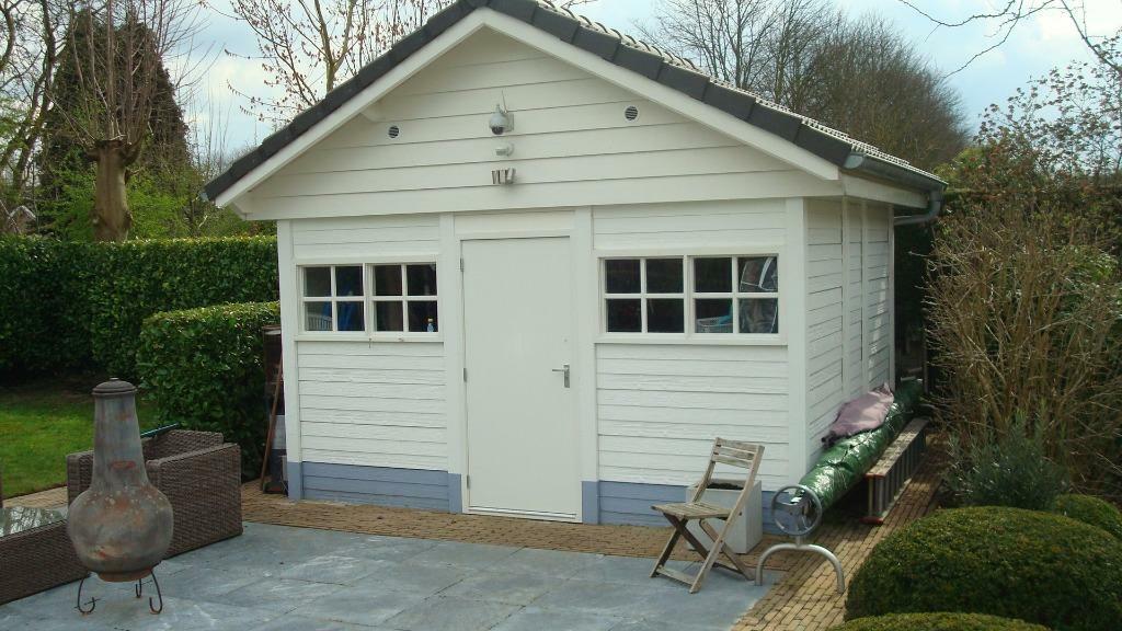 Houten Berging/schuur , Tuinhuis of garage, Ophalen, Nieuw, Tuinhuis