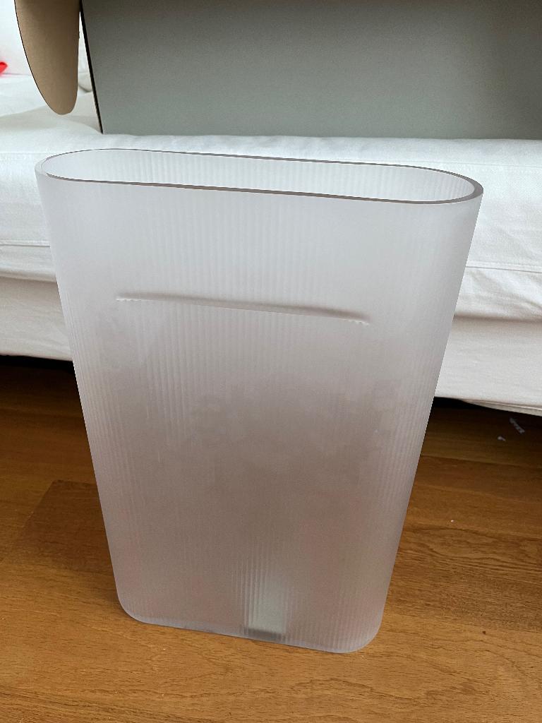 Muuto ridge vaas, Ophalen, Overige kleuren, Nieuw, Glas