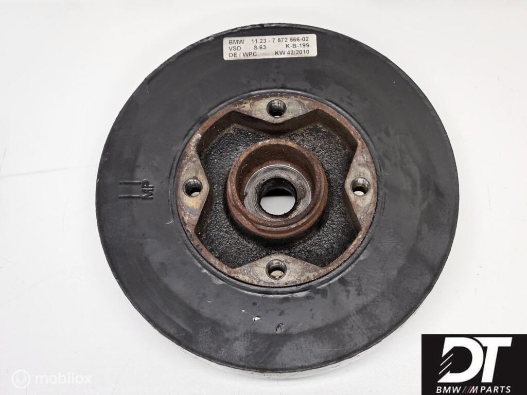 Krukaspoelie demper BMW X5M E70 S63 V8 S63B44A 11237572566, Auto-onderdelen, Motor en Toebehoren, Gebruikt, Ophalen of Verzenden