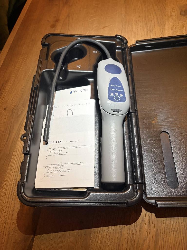 Inficon TEK-mate Lek detector, Ophalen of Verzenden, Zo goed als nieuw, Overige meters