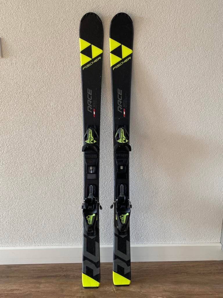 Fischer race RC kinder ski 120cm, Ophalen, Fischer, 100 tot 140 cm, Zo goed als nieuw