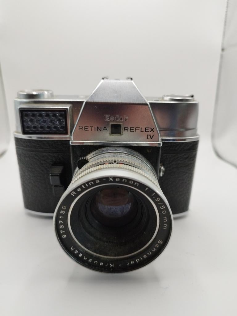 Kodak Retina Reflex IV - Vintage Camera, Audio, Tv en Foto, Fotocamera's Analoog, Ophalen of Verzenden, Gebruikt, Spiegelreflex