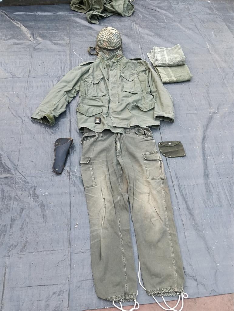 Vietnam Set - US Army jaren `60, Ophalen of Verzenden, Overige soorten, Amerika, Kleding of Schoenen