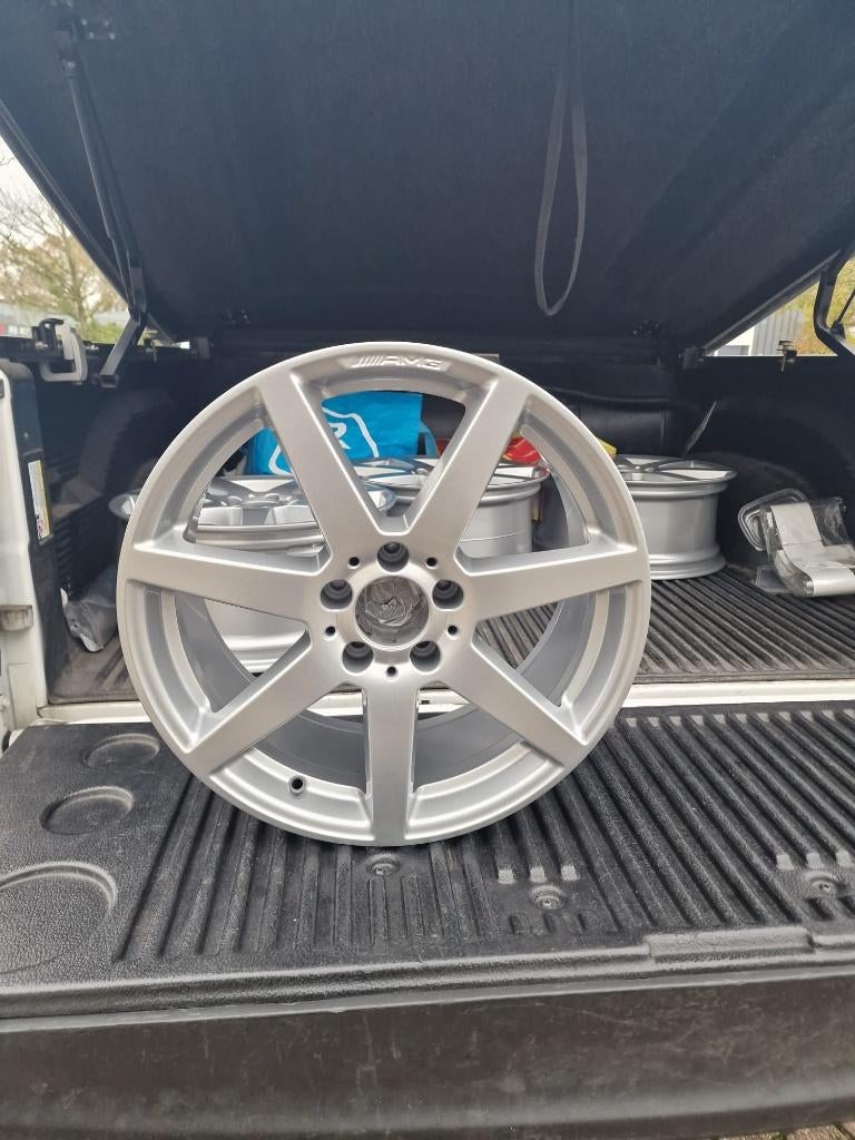 Mercedes 18" breedset velgen, Ophalen, 18 inch, Velg(en), 265 mm