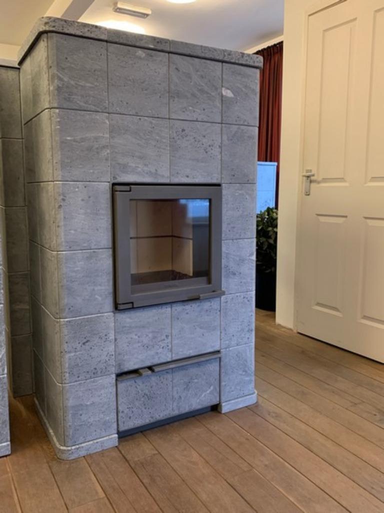 Tulikivi Kipitti speksteenkachel speksteen kachel, Huis en Inrichting, Kachels, Ophalen, Gebruikt, Houtkachel, Vrijstaand