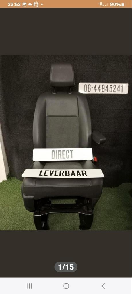 Peugeot expert 2016-2026 bijrijdersstoel, Auto-onderdelen, Interieur en Bekleding, Citroën, Fiat, Peugeot, Toyota, Nieuw, Ophalen
