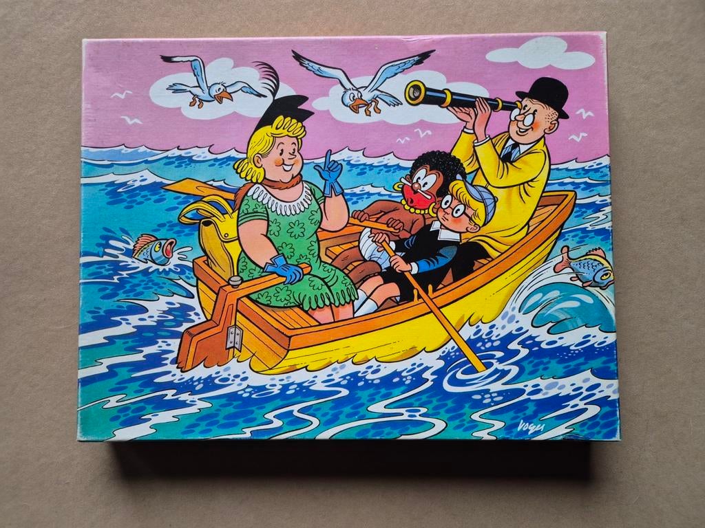 Pa pinkelman puzzel, Ophalen of Verzenden, Meer dan 50 stukjes, 6 jaar of ouder