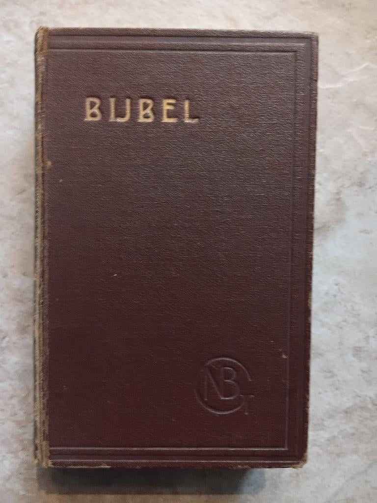 Statenvertaling,  geschenk aan Johanna van Santen 1935, Ophalen of Verzenden, Gelezen