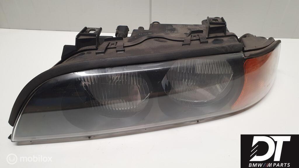 Koplamp links BMW 5-serie E39 USA versie 63138362525, Auto-onderdelen, Verlichting, Gebruikt, Ophalen of Verzenden, BMW, BMW