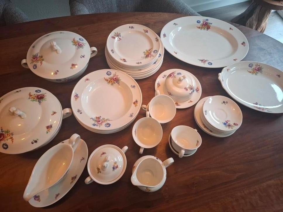 Petrus Regout Boudewijn 6-persoons servies, Antiek en Kunst, Ophalen