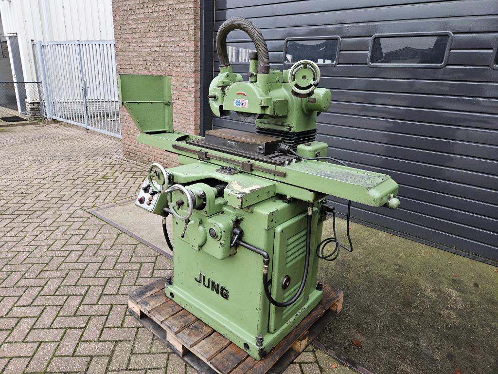 Jung slijpbank vlakslijpbank slijpmachine, Doe-het-zelf en Verbouw, Ophalen, Gebruikt, Minder dan 700 watt, Werkbankslijpmachine