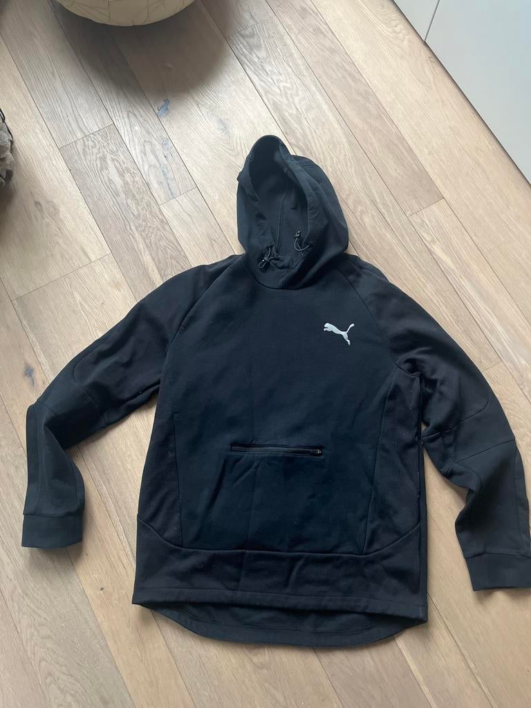 Puma trui zwart man l, Ophalen of Verzenden