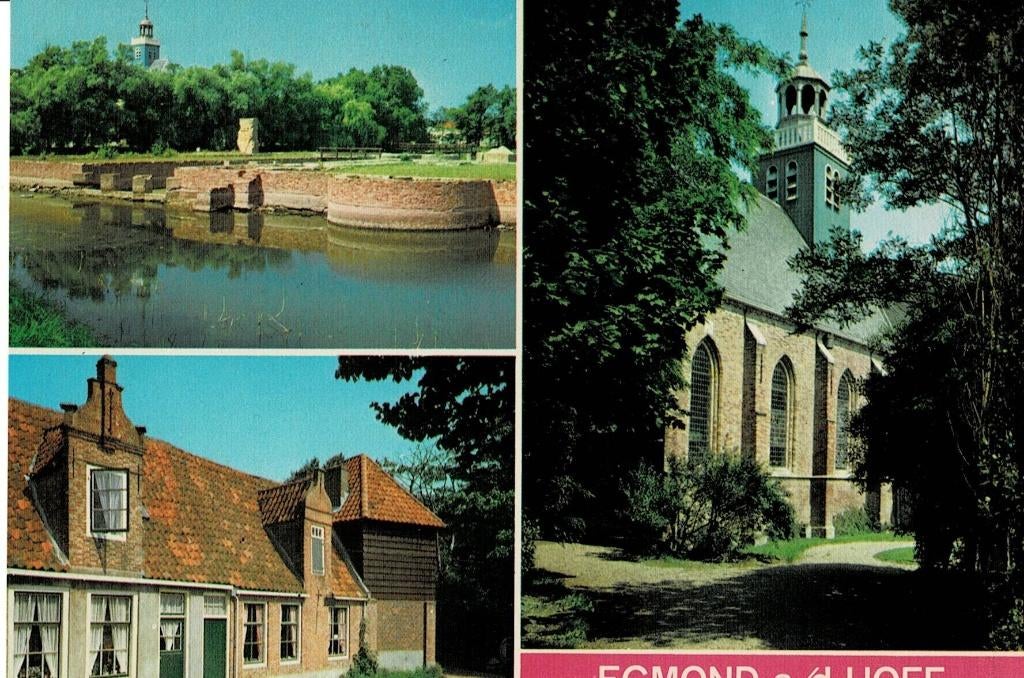 Egmond aan de Hoef, Ophalen of Verzenden, 1960 tot 1980, Ongelopen, Noord-Holland