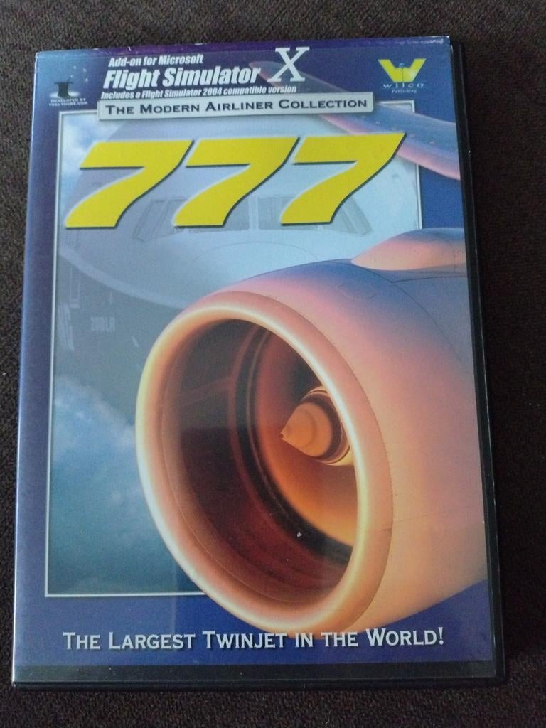 Flight Simulator X - 777 Add-on, Spelcomputers en Games, Gebruikt, 1 speler, Ophalen of Verzenden, Vanaf 7 jaar