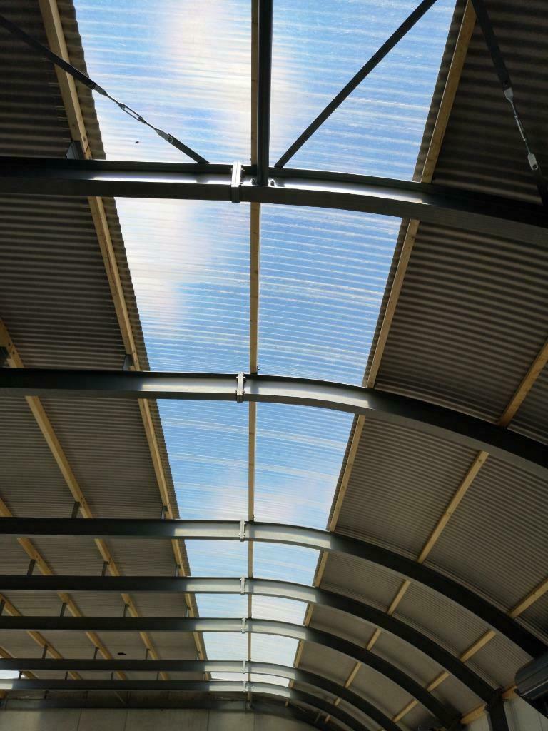 Stormschade aan uw loods? Lichtplaat golfplaat, OP VOORRAAD!, Doe-het-zelf en Verbouw, Platen en Panelen, Ophalen, Nieuw, Overige materialen