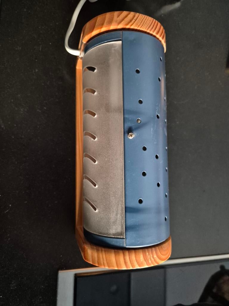 Vintage IKEA Tassa Wandlamp / Bedlamp, Huis en Inrichting, Lampen | Wandlampen, Ophalen of Verzenden, Zo goed als nieuw, Hout