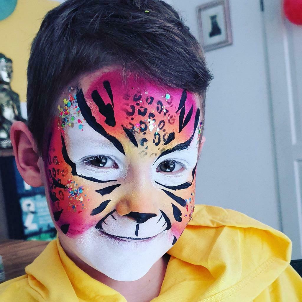 Kinderen Schminken en glitter tatoeage, Schmink- of Themafeestjes