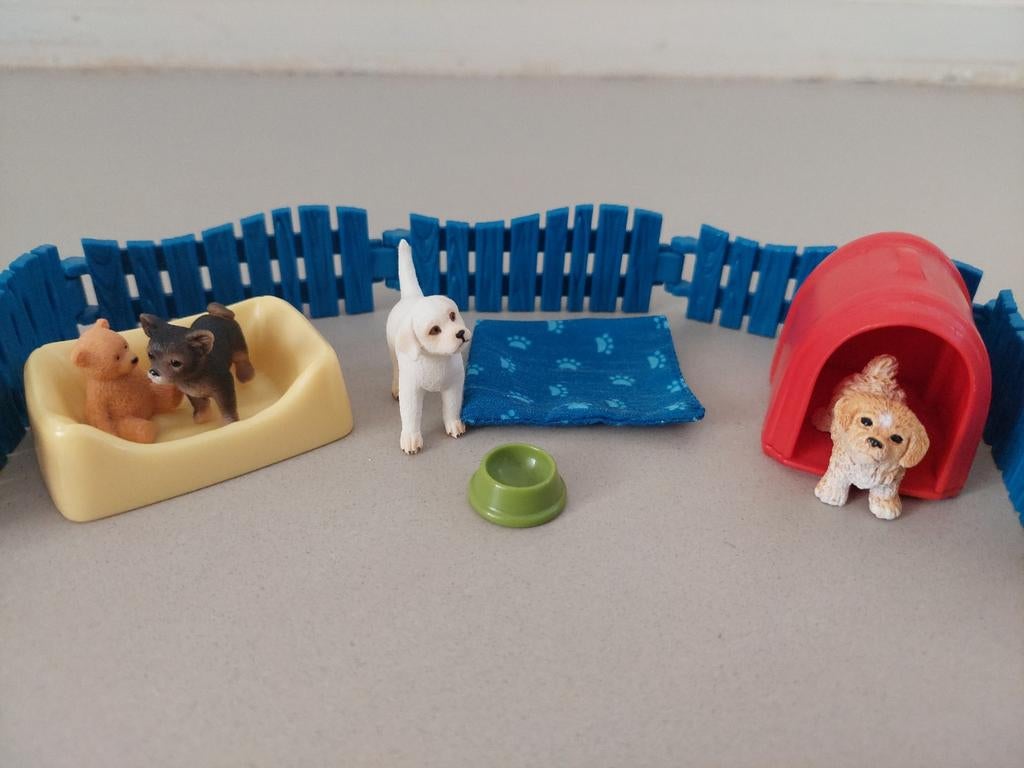 Schleich - Puppies 42480, Ophalen, Zo goed als nieuw