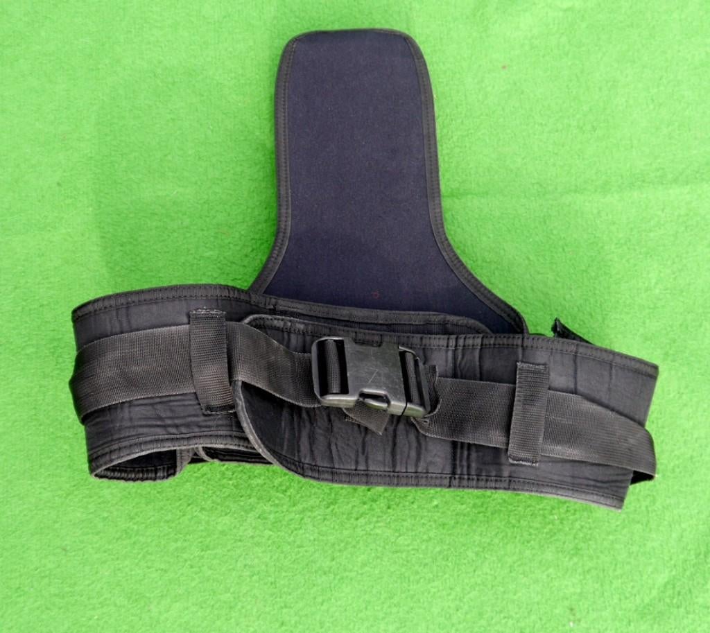 Beklede Aquapro backplate met buikband Maat XL, Ophalen of Verzenden, Gebruikt, Trimvest of Wing