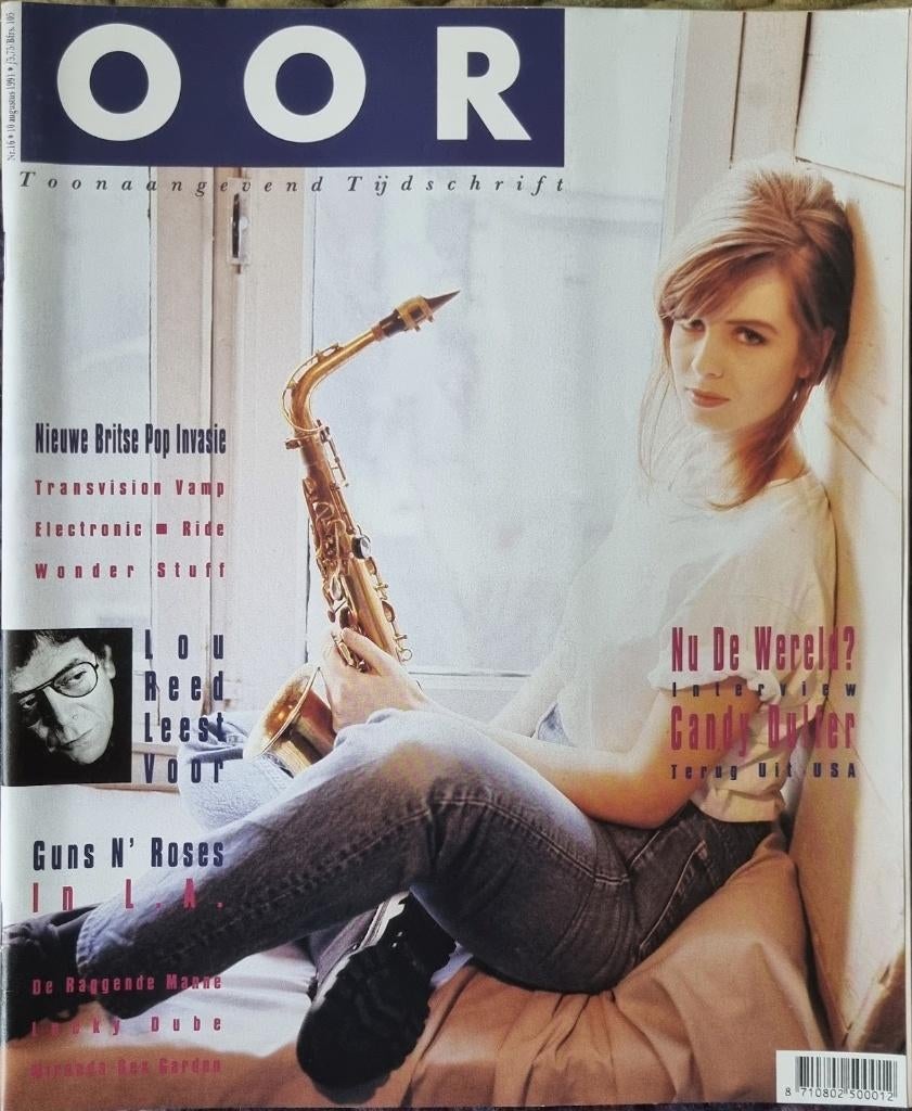 OOR 16-1991 Candy Dulfer Lemonheads Lou Reed Raggende Manne, Boeken, Tijdschriften en Kranten, Nieuw, Muziek, Film of Tv, Ophalen of Verzenden