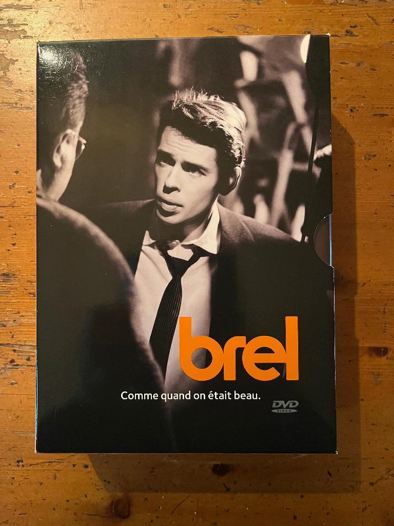 Jacques Brel box 3dvd, Ophalen of Verzenden, Gebruikt