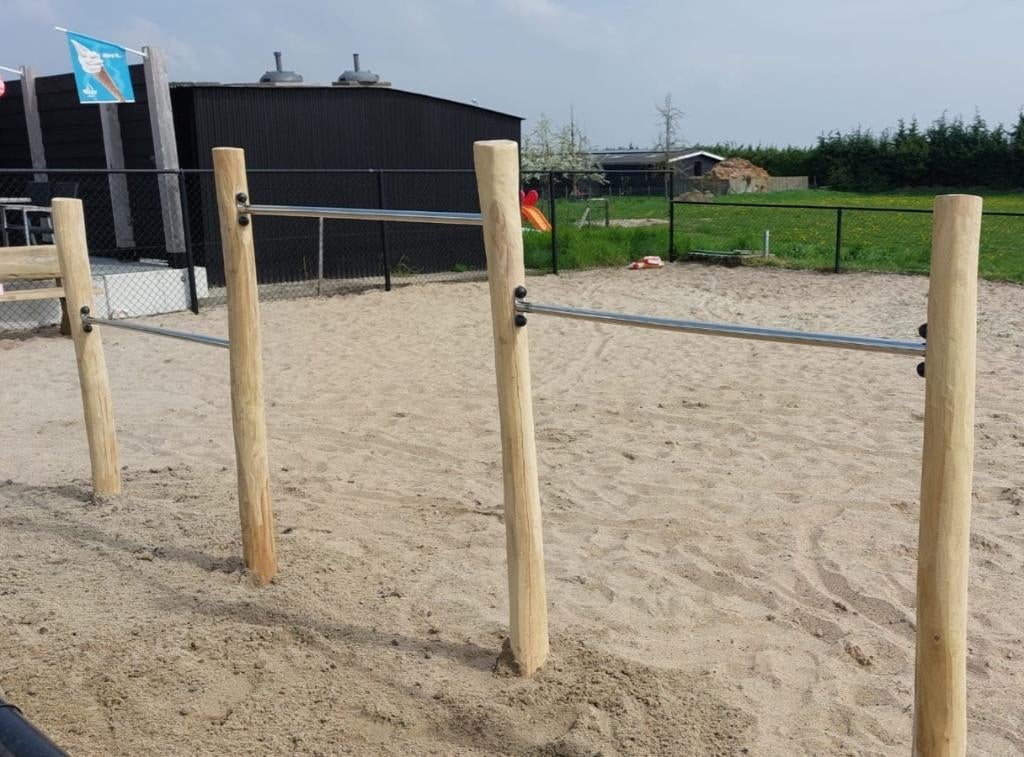 ROBINIA DUBBEL DUIKELREK kukelrek rekstok trapeze duikelrek, Ophalen, Nieuw