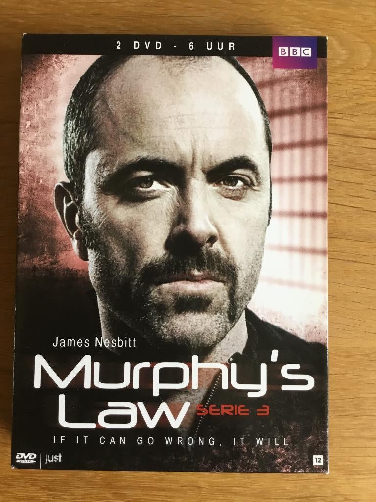 Murphy's Law Serie 3 Dvd, Vanaf 12 jaar, Ophalen, Gebruikt, Komedie