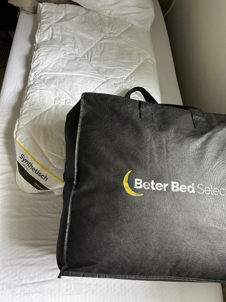 4x Dekbed 4-seizoens "Beter Bed" + 1 gratis hoofdkussen, Ophalen, Eenpersoons, Wit, Deken of Dekbed