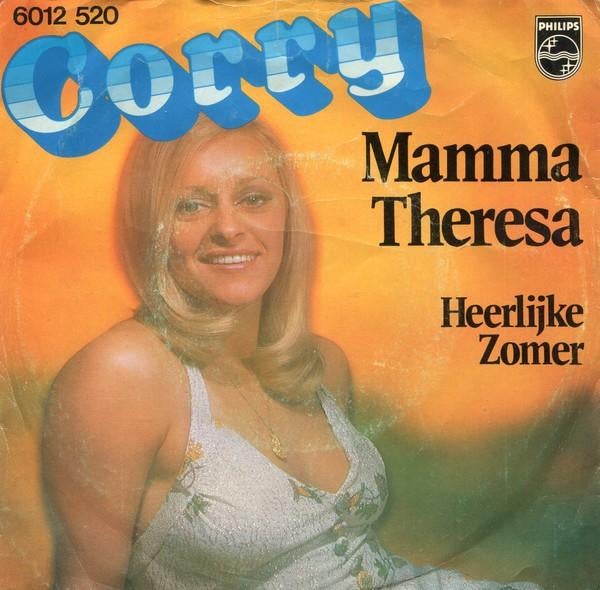Corry - Mamma Theresa / Heerlijke Zomer - Single, Ophalen of Verzenden, Gebruikt, Overige formaten, Levenslied of Smartlap