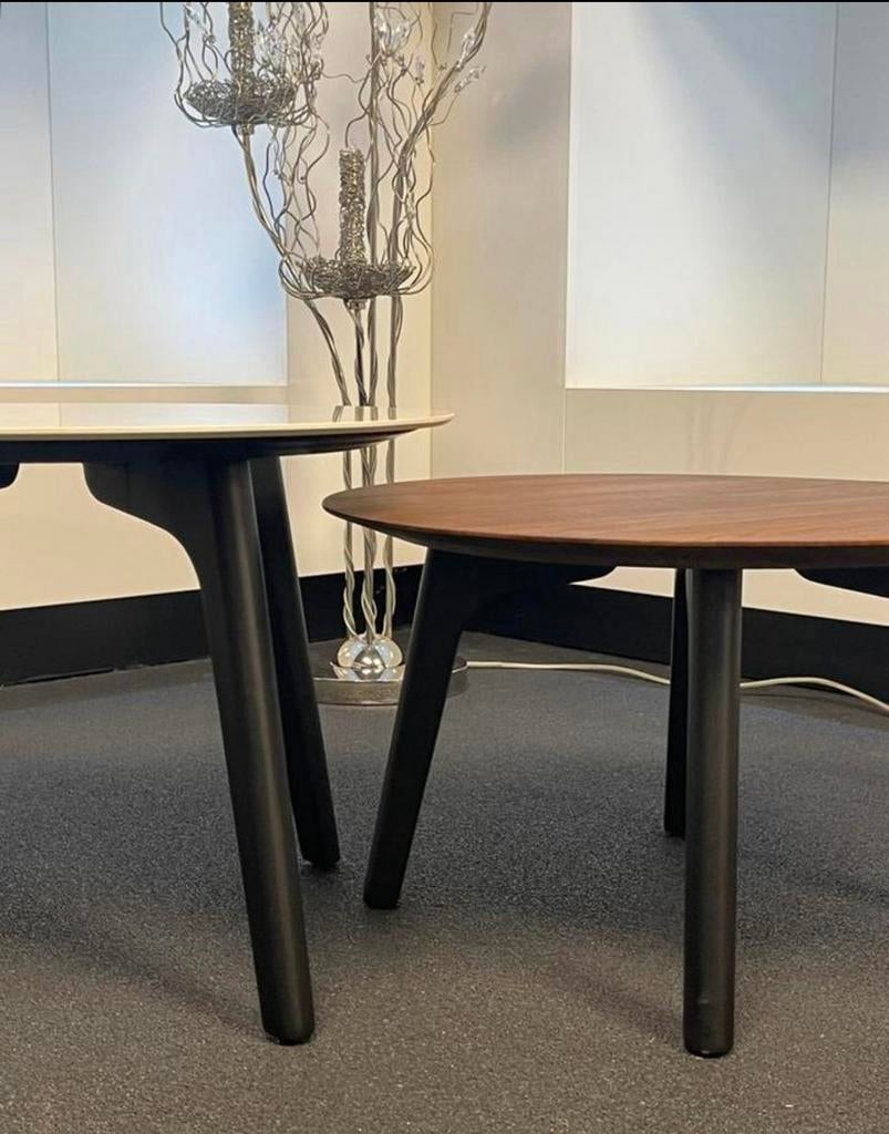 SALE Leolux Rolan salontafel set nieuw €2100,-, Ophalen, Nieuw, Rond, 50 tot 100 cm