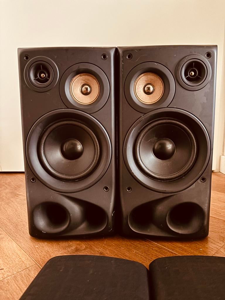 JVC Speakers JVC SP-S50BK model., Audio, Tv en Foto, Luidsprekers, JVC, Ophalen of Verzenden, Zo goed als nieuw, Minder dan 60 watt