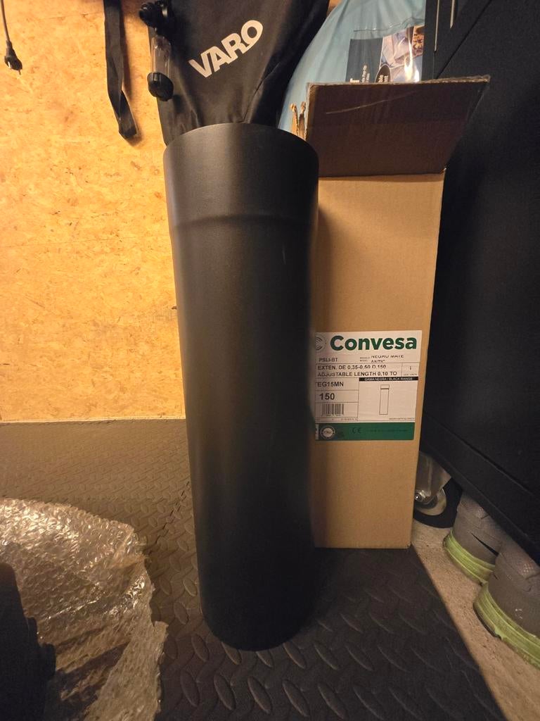 Convesa chimney pipe 150mm - Nieuw, Ophalen, Nieuw, Minder dan 2 meter, 80 mm of meer