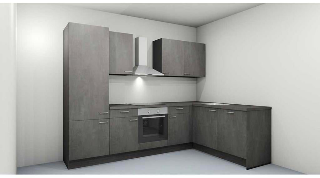 Nobilia hoek opgestelde complete keuken. Nieuw in doos!, Huis en Inrichting, Keuken | Complete keukens, Ophalen, Nieuw, U-keuken