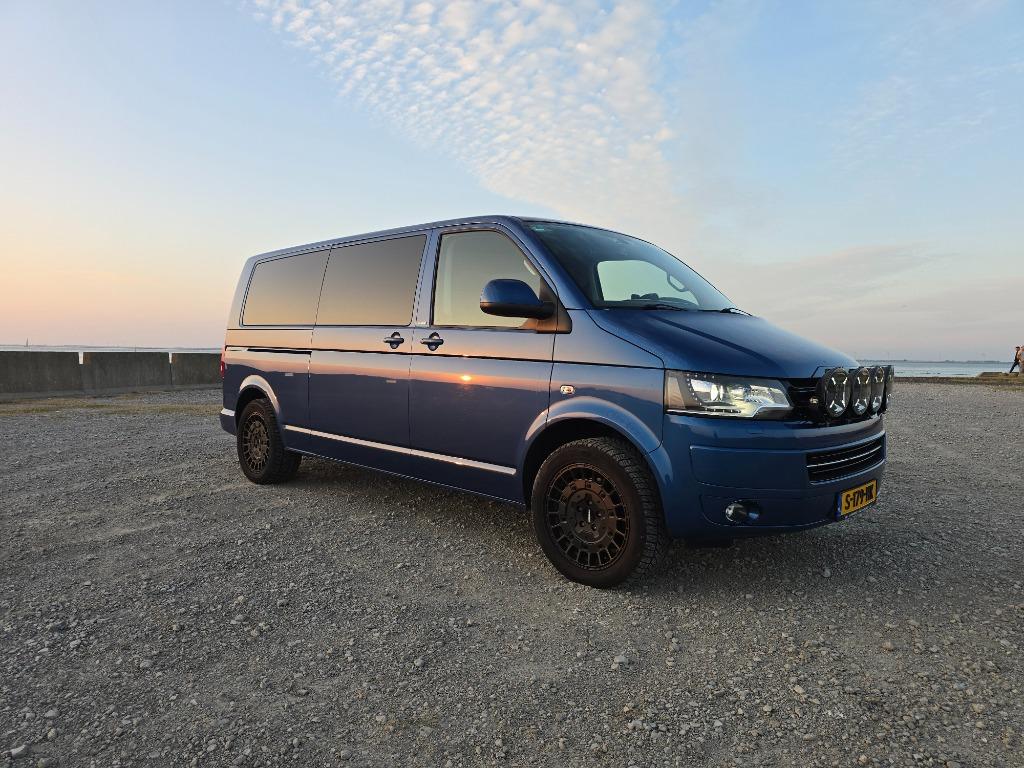 Volkswagen Multivan 2.0 TDI 180pk L2 4MOTION DSG Nwe motor, Automaat, Euro 5, Zwart, 4 cilinders