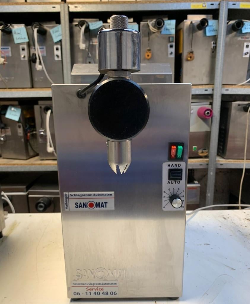 slagroommachine Mussana en Sanomat gereviseerd en nieuw, Ophalen of Verzenden, Gebruikt, Koelen en Vriezen