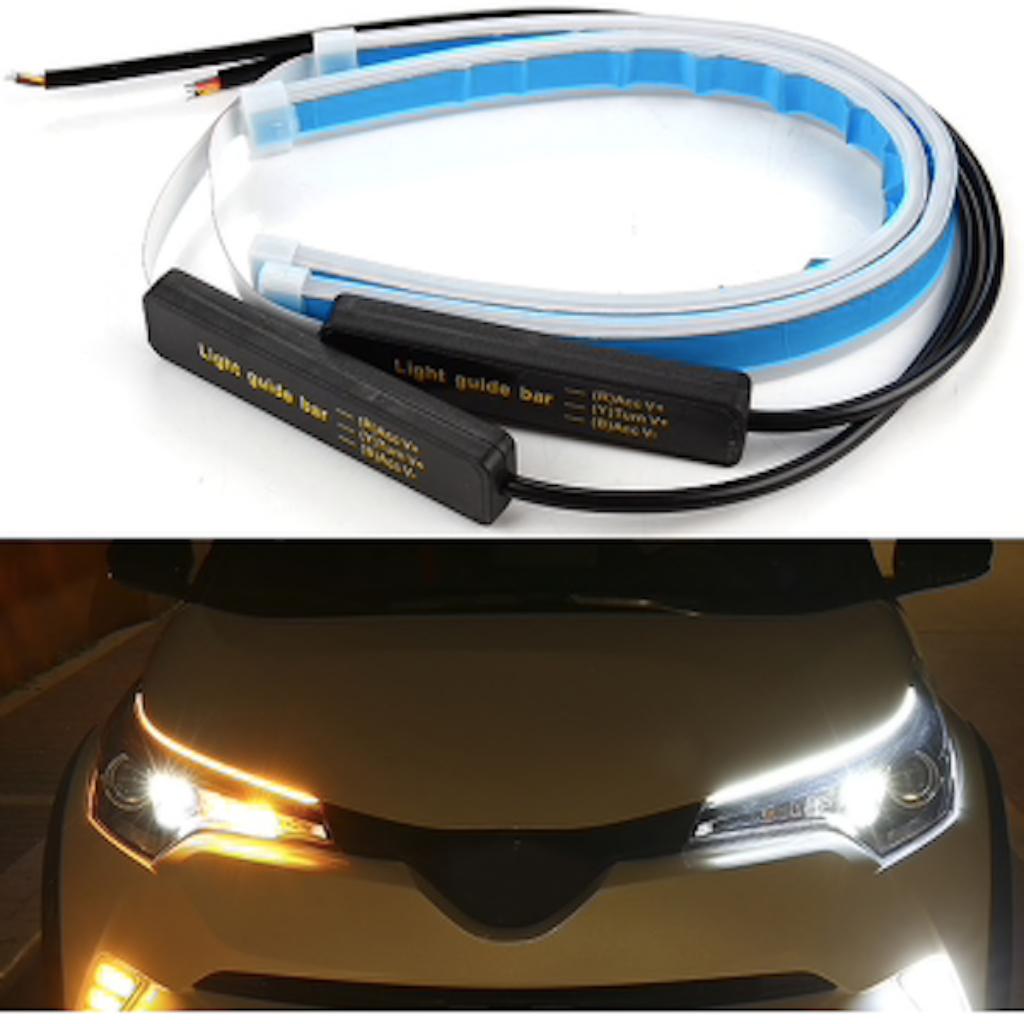 FLEXIBEL DRL LED MET RICHTINGAANWIJZER FLOWING Set, Ophalen of Verzenden, Nieuw, BMW
